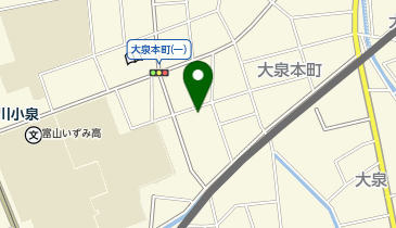 山喜産業株式会社の地図画像