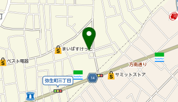 株式会社アルテックスの地図画像