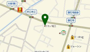 アイテック株式会社の地図画像
