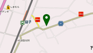 有限会社三宅菓子舗」(芳賀郡益子町-社会関連-〒321-4217)の地図