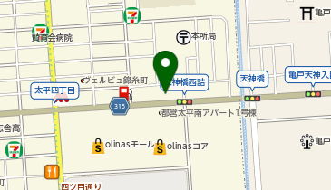 株式会社トリニティアローズの地図画像