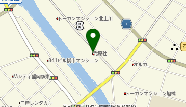株式会社光原社の地図画像