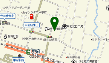 株式会社エフエム甲府の地図画像