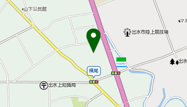 出水農産株式会社の地図画像