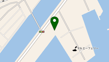晃物流株式会社の地図画像
