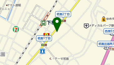 有限会社三田製麺所の地図画像