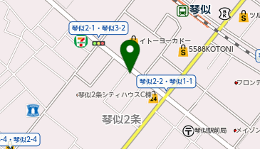 有限会社藤邦の地図画像