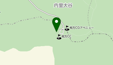 枚方ゴルフ場株式会社の地図画像