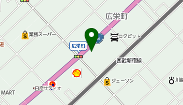 株式会社カワモクの地図画像