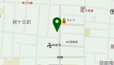 岩佐織物有限会社の地図画像