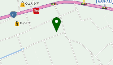 潮来緑地開発株式会社の地図画像