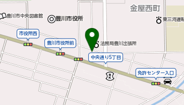 三河土地開発有限会社の地図画像