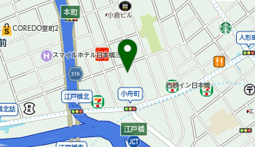 株式会社オープン廿一システムズの地図画像
