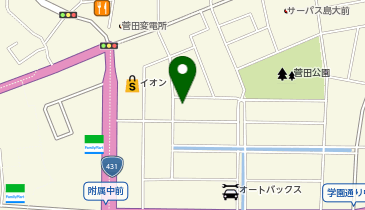 有限会社不動産ラインズの地図画像