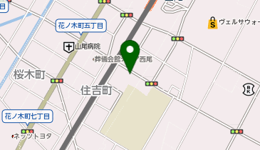 有限会社西尾スポーツガイドの地図画像