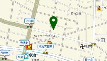 中央アドボード株式会社の地図画像