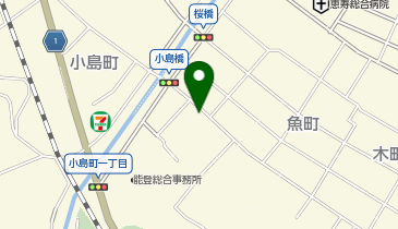 七尾園芸株式会社の地図画像