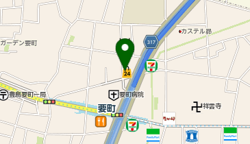 株式会社プラサギターラの地図画像