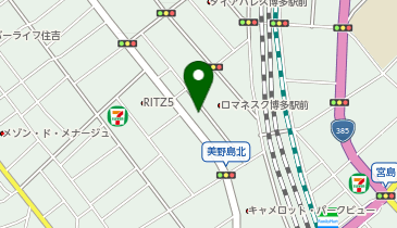株式会社インストアーズの地図画像