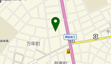 インターソニック株式会社の地図画像