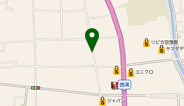 関西サービス株式会社の地図画像