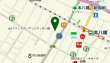 株式会社メーデルアートの地図画像