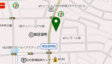 シーザスプランニング株式会社の地図画像