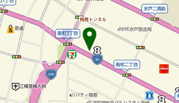 有限会社平本花園の地図画像