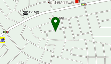 有限会社郡山自動車ガラス」(郡山市-社会関連-〒963-8052)の地図