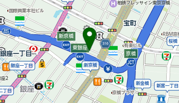 株式会社アレクスパートの地図画像