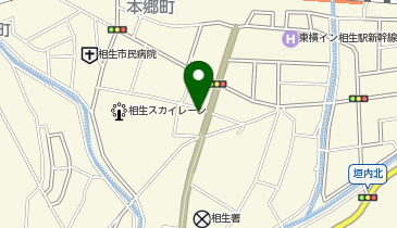 有限会社中條商店の地図画像