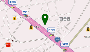三幸殖産株式会社の地図画像