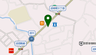 有限会社サンビスの地図画像