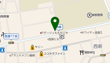 有限会社城西地所の地図画像