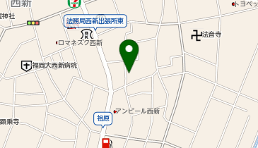 株式会社博洋社の地図画像