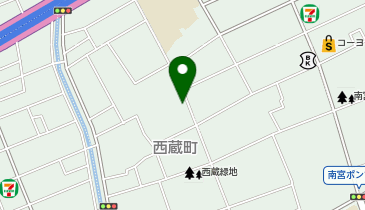 三麺食品株式会社の地図画像