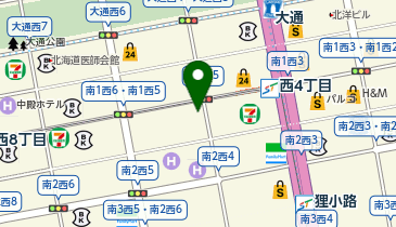 株式会社アモルフィの地図画像