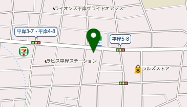 株式会社富産の地図画像
