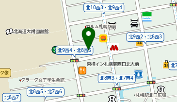 環境オフィス株式会社の地図画像