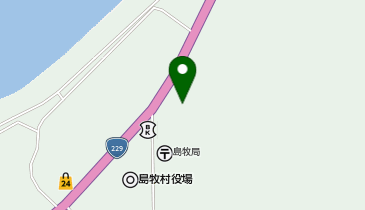 島牧開発株式会社の地図画像