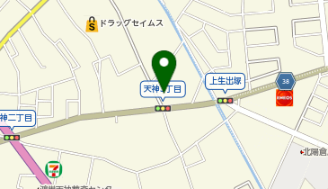 有限会社岩上製作所の地図画像