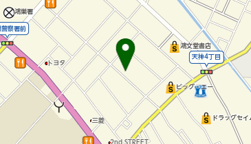 有限会社森川電気の地図画像