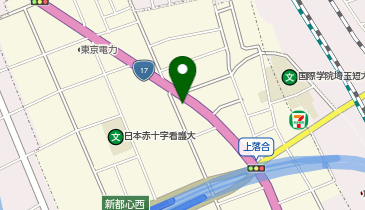有限会社与野運送の地図画像