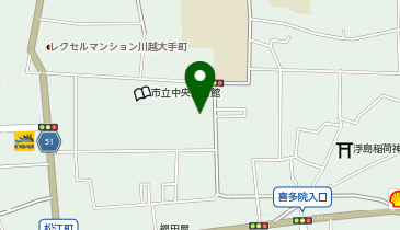 有限会社三久保商事の地図画像