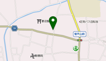 有限会社聖天寿しの地図画像