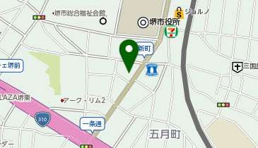 山源写真株式会社の地図画像