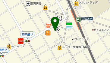 有限会社西海電器商会の地図画像