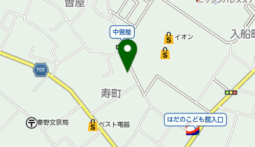 有限会社仲原商店の地図画像