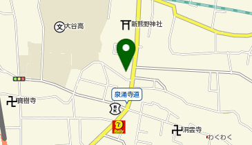 株式会社京都矢野園の地図画像