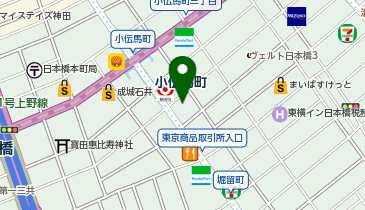 ヒューリックプロパティソリューション株式会社の地図画像